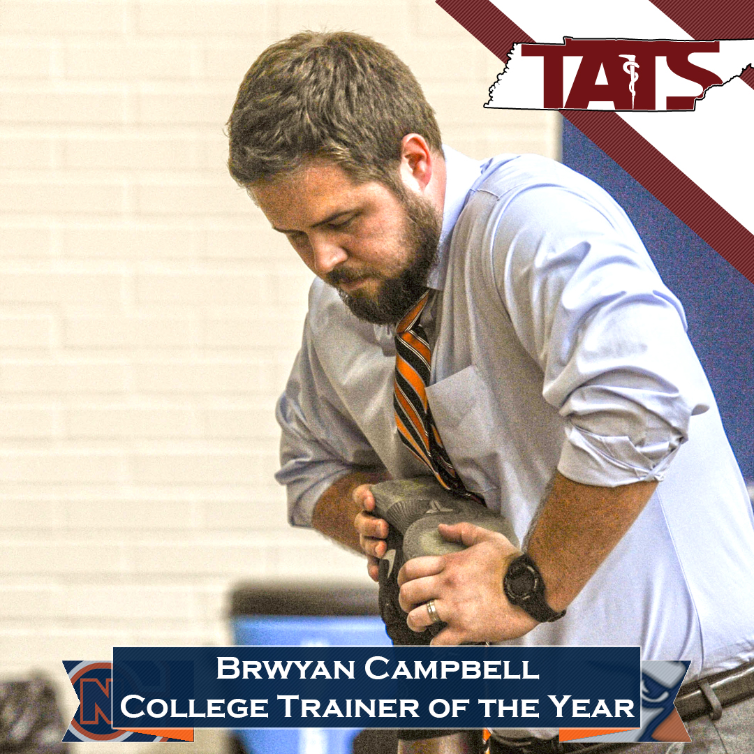 Campbell named TATS Eugene Smith/Mickey O&rsquo;Brien College Athletic Trainer of the Year