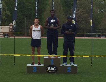 Field athletes shine on first day of the SAC Championships