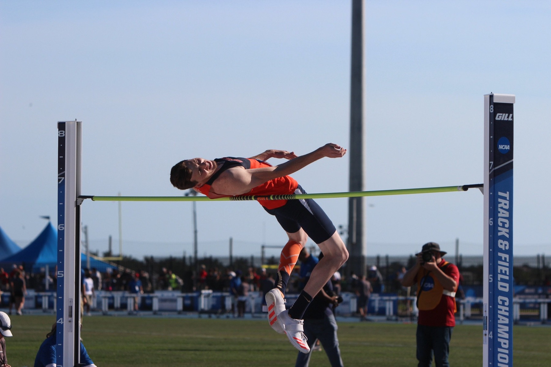 Tanner Stepp 2017 National Runner-Up in Men's High Jump