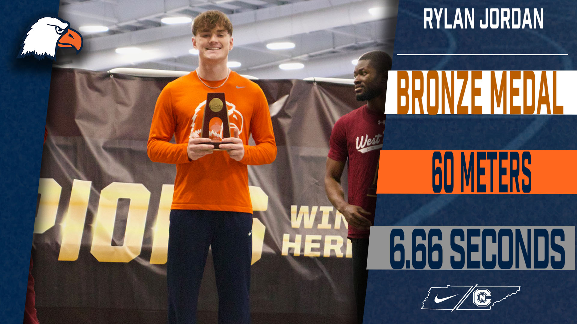 Jordan takes home bronze, earns All-American status alongside Kasmi
