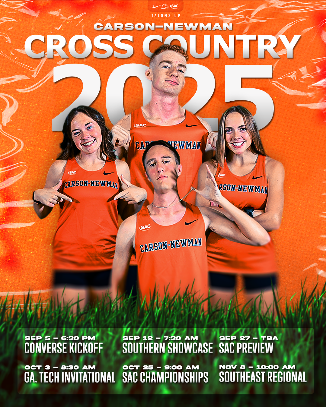 Borden Unveils 2025 Cross Country Schedule
