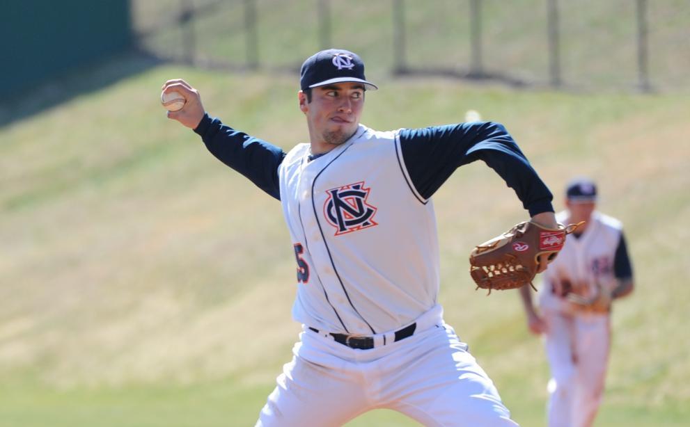Britt, Thigpen lift Eagles to sweep of Lenoir-Rhyne, 6-3 and 4-0