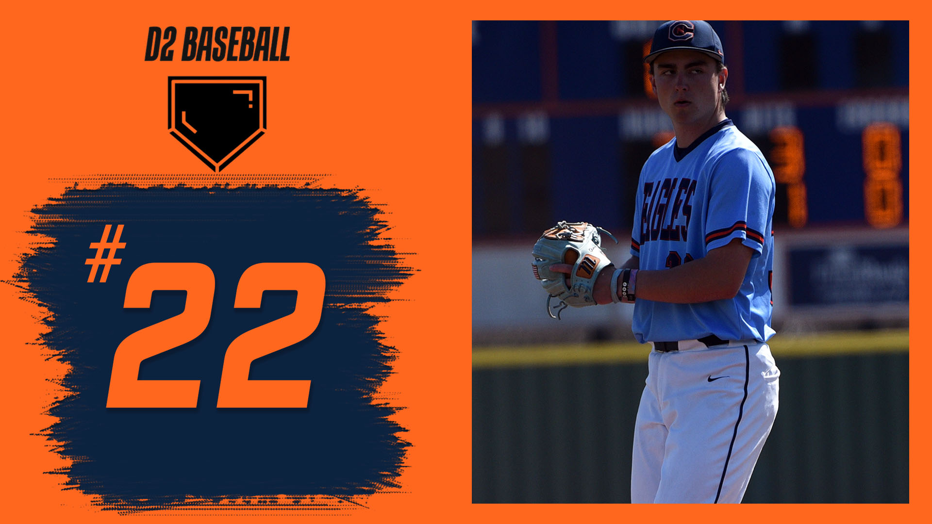 Eagles up two spots in DII Baseball&rsquo;s poll
