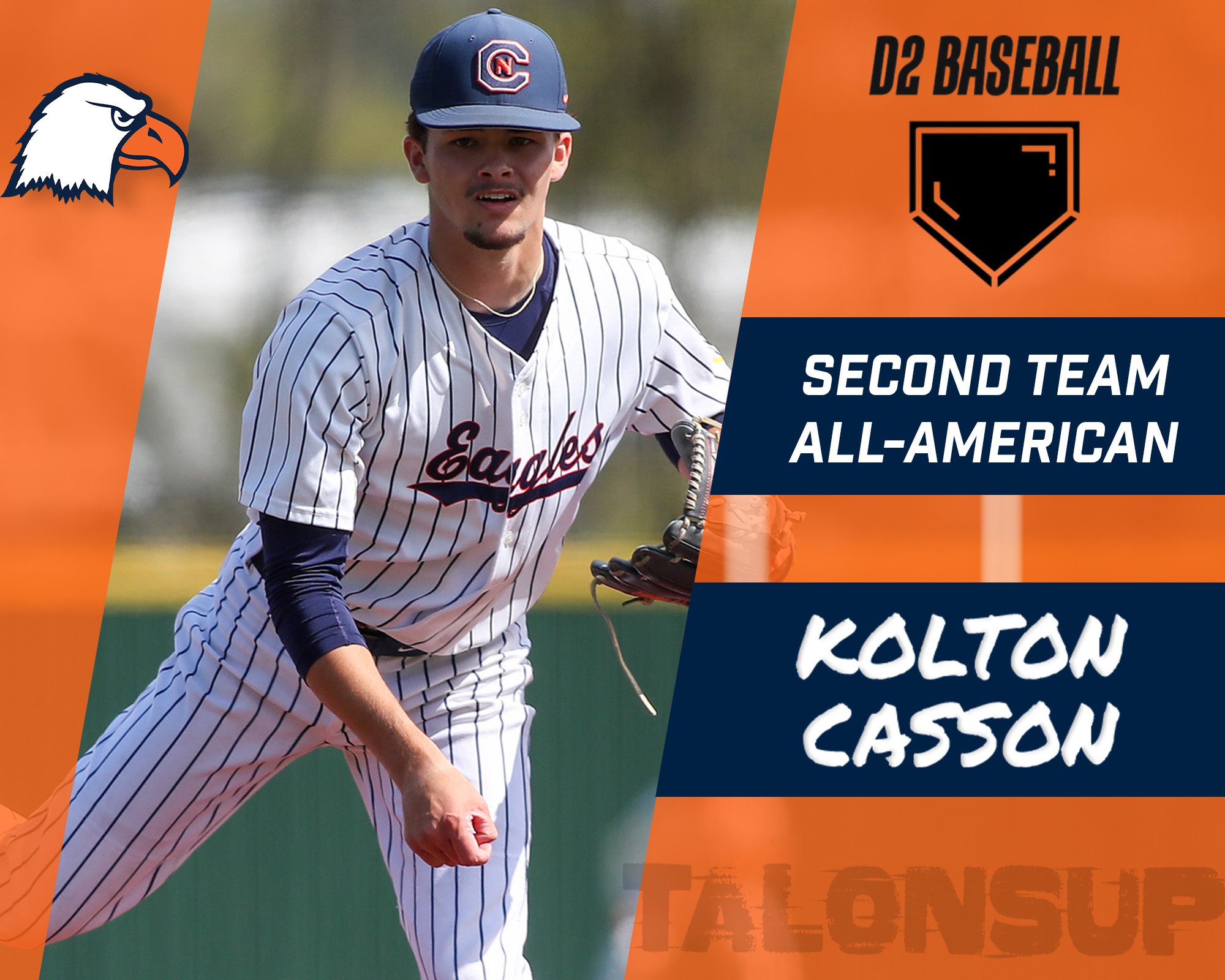 DII Baseball selects Casson as second team All-American