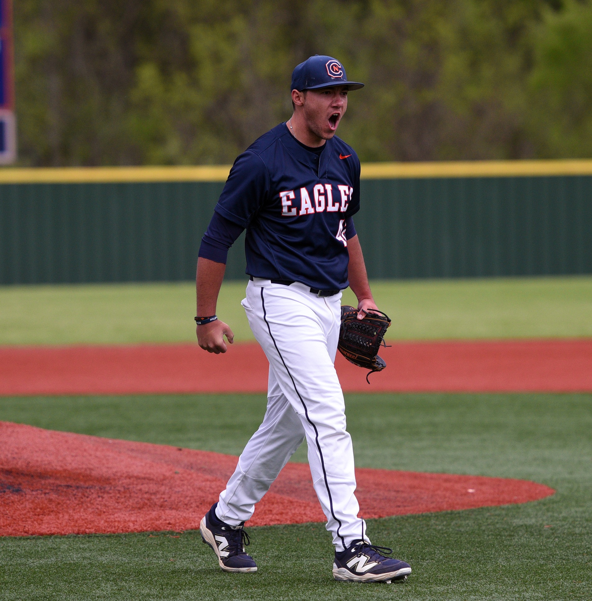 Eagles win back and forth series opener over #7 Lenoir-Rhyne