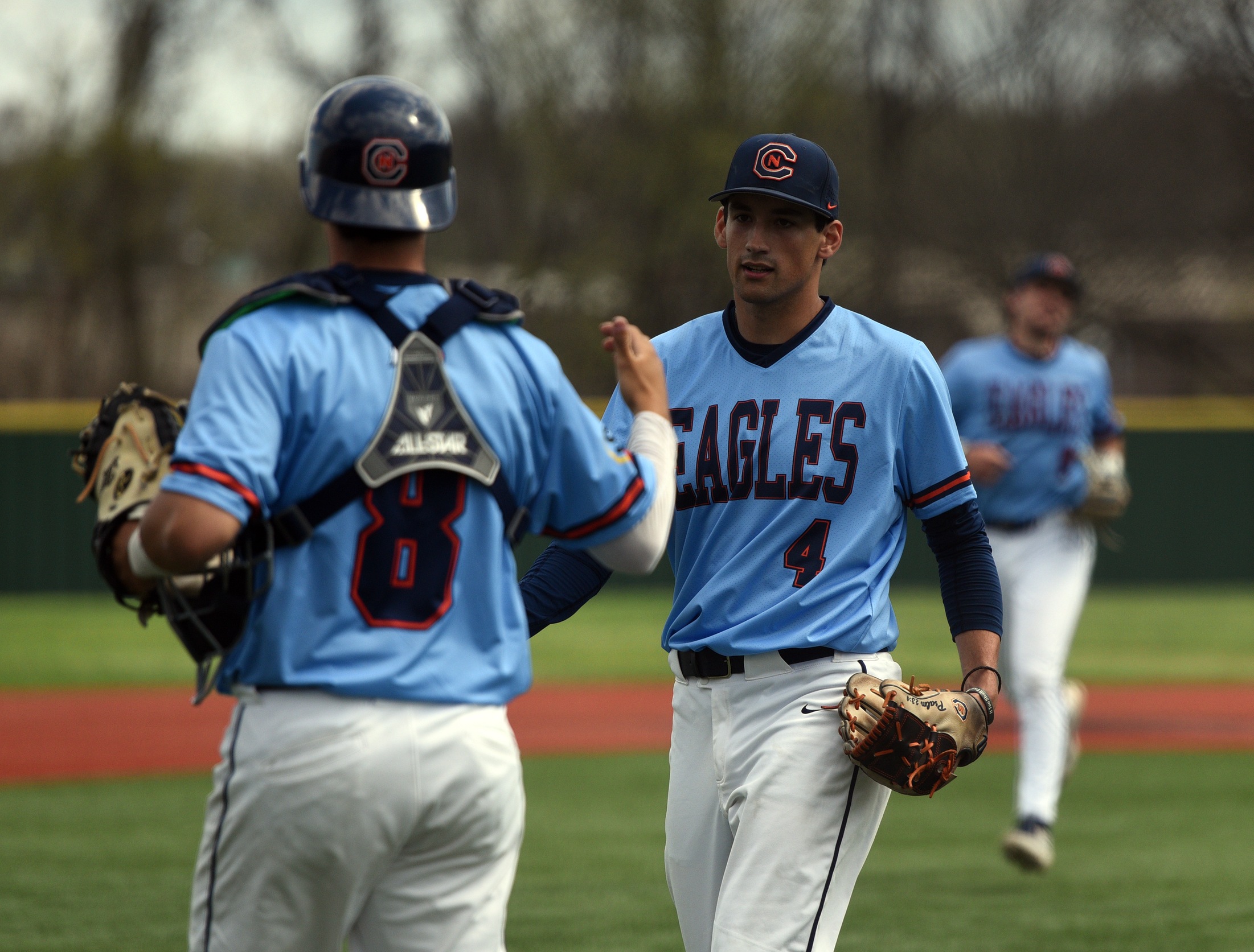 Eagles strikeout season-high 13 in home win over King