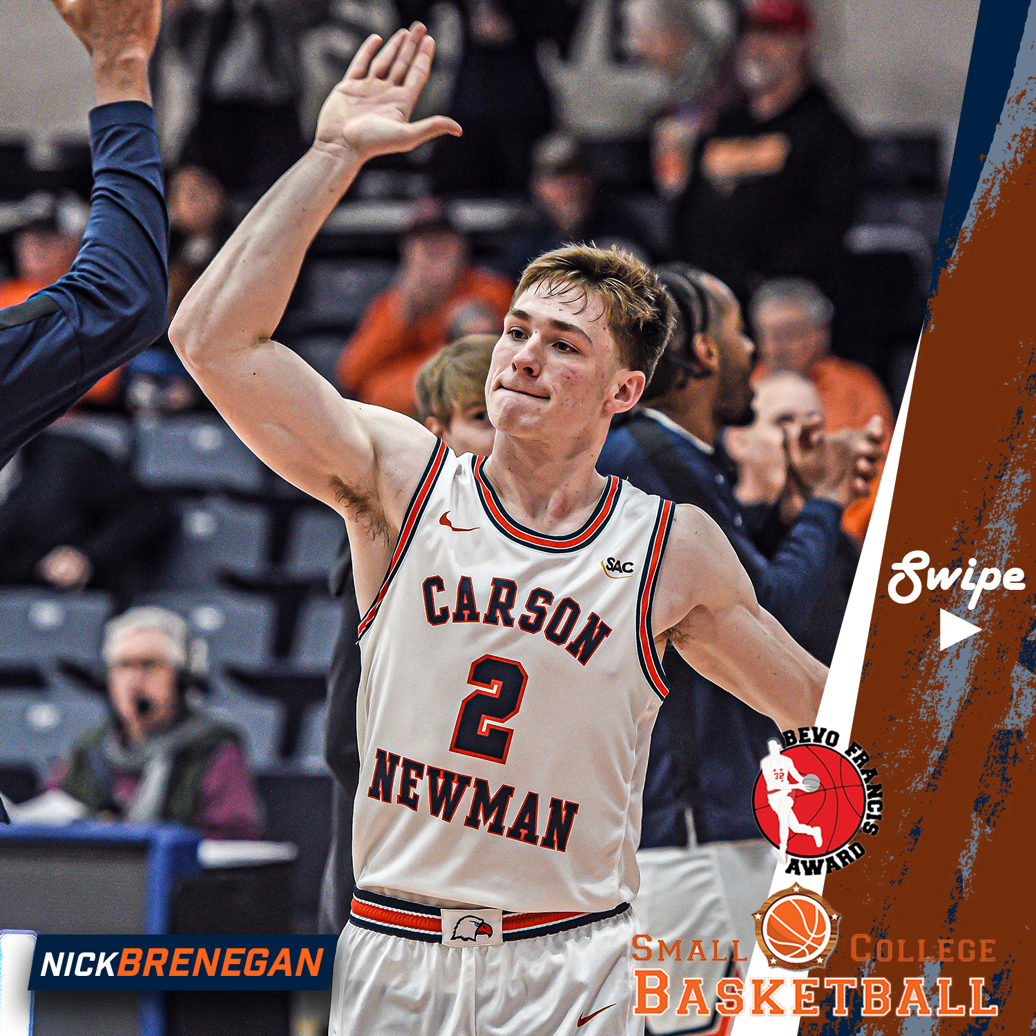 Brenegan named to Bevo Francis Award Top 100 Watch List