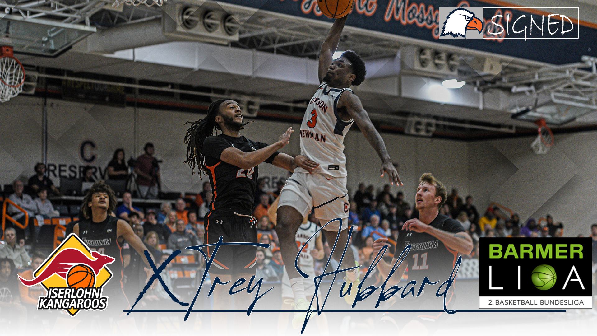 Hubbard hops to Germany, joins Iserlohn Kangaroos in ProB League