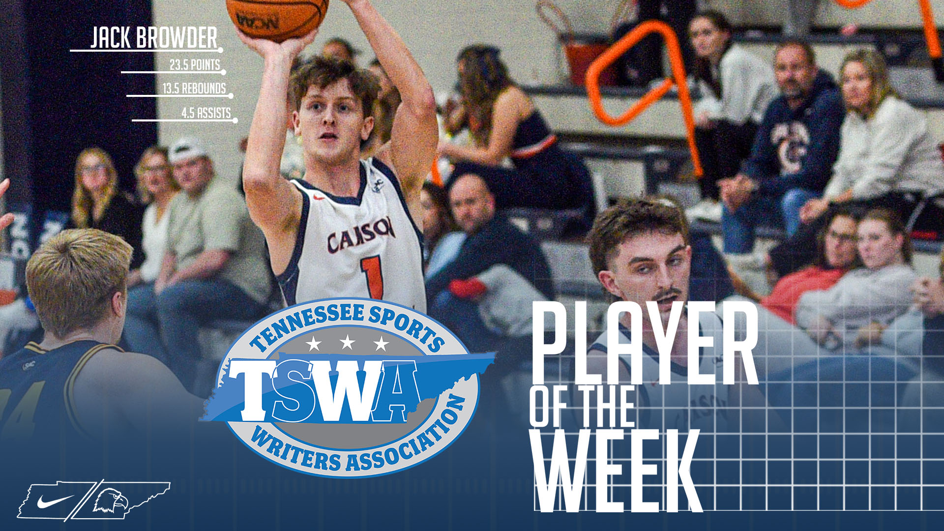 Browder grabs TSWA State Player of the Week honors
