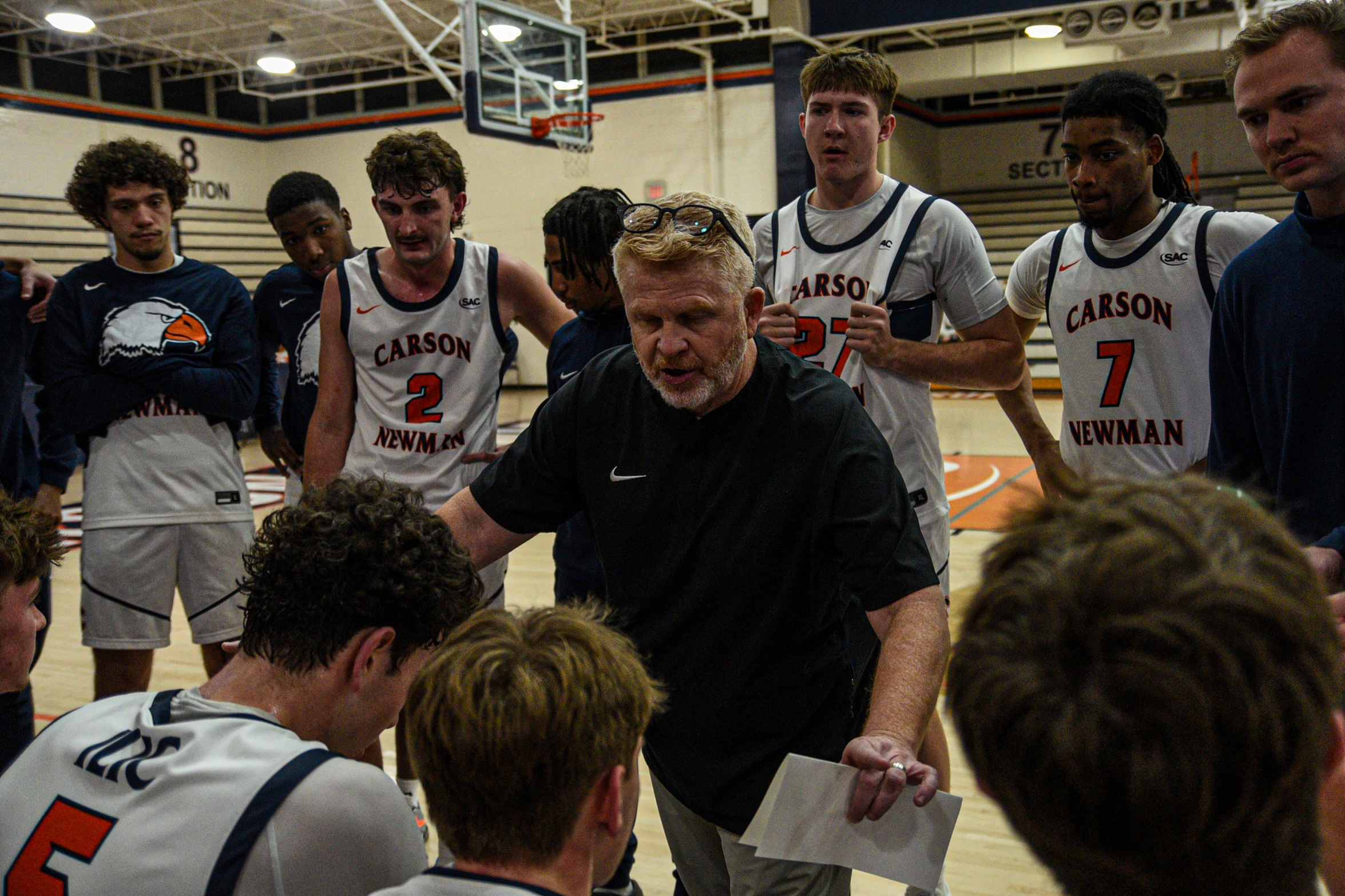 Benson nets career win 400, C-N takes defensive slobber knocker from Augusta