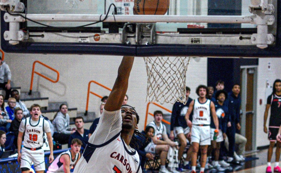 Keliese Frye throws down a dunk in Carson-Newman's 67-65 win over UVA Wise on Dec. 17, 2025.