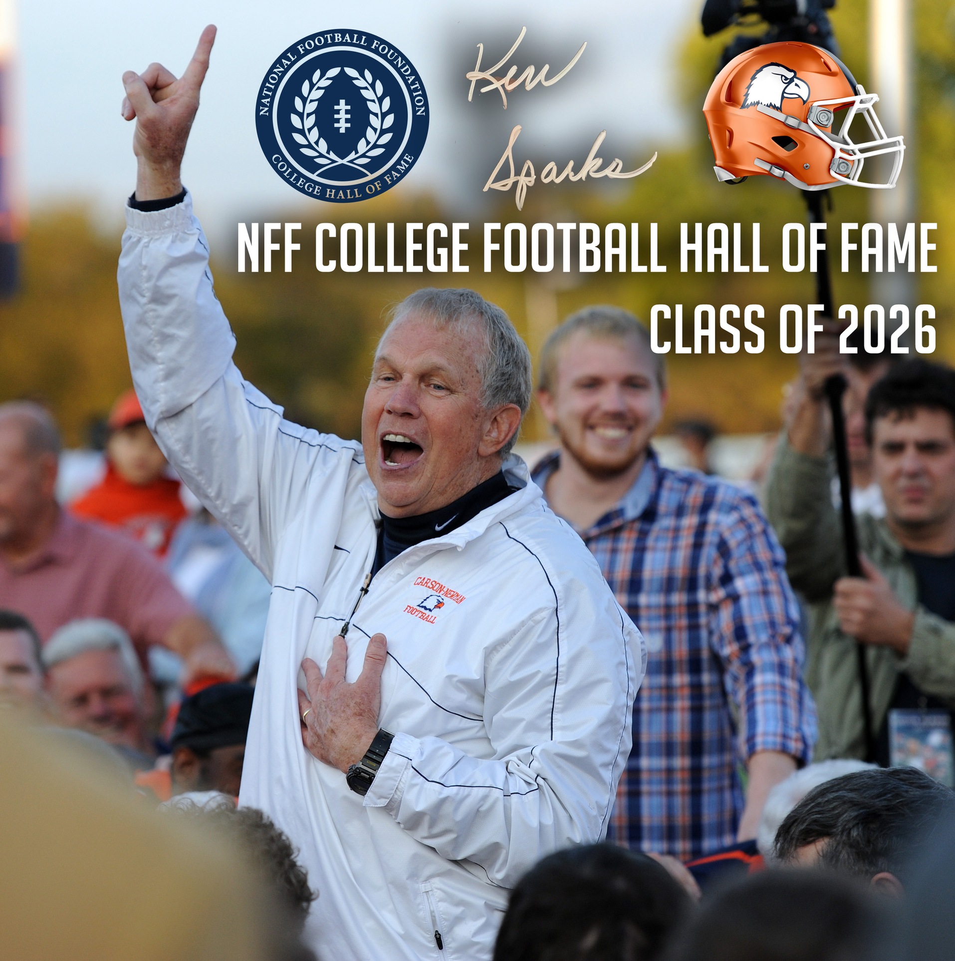 C-N legend Ken Sparks tabbed for induction to NFF College Football Hall of Fame