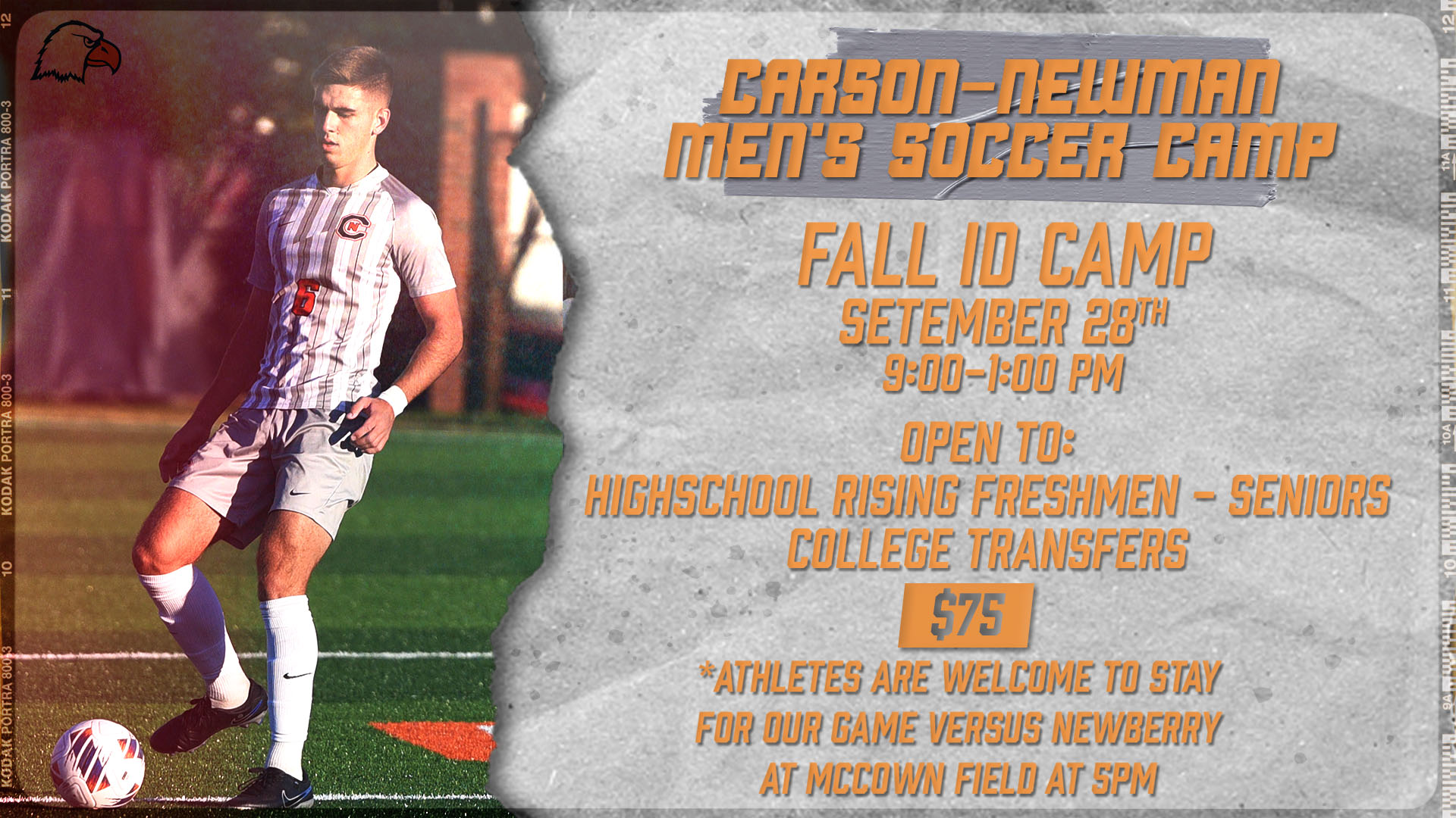 Men's Soccer announces Fall I.D. Camp for September 28th
