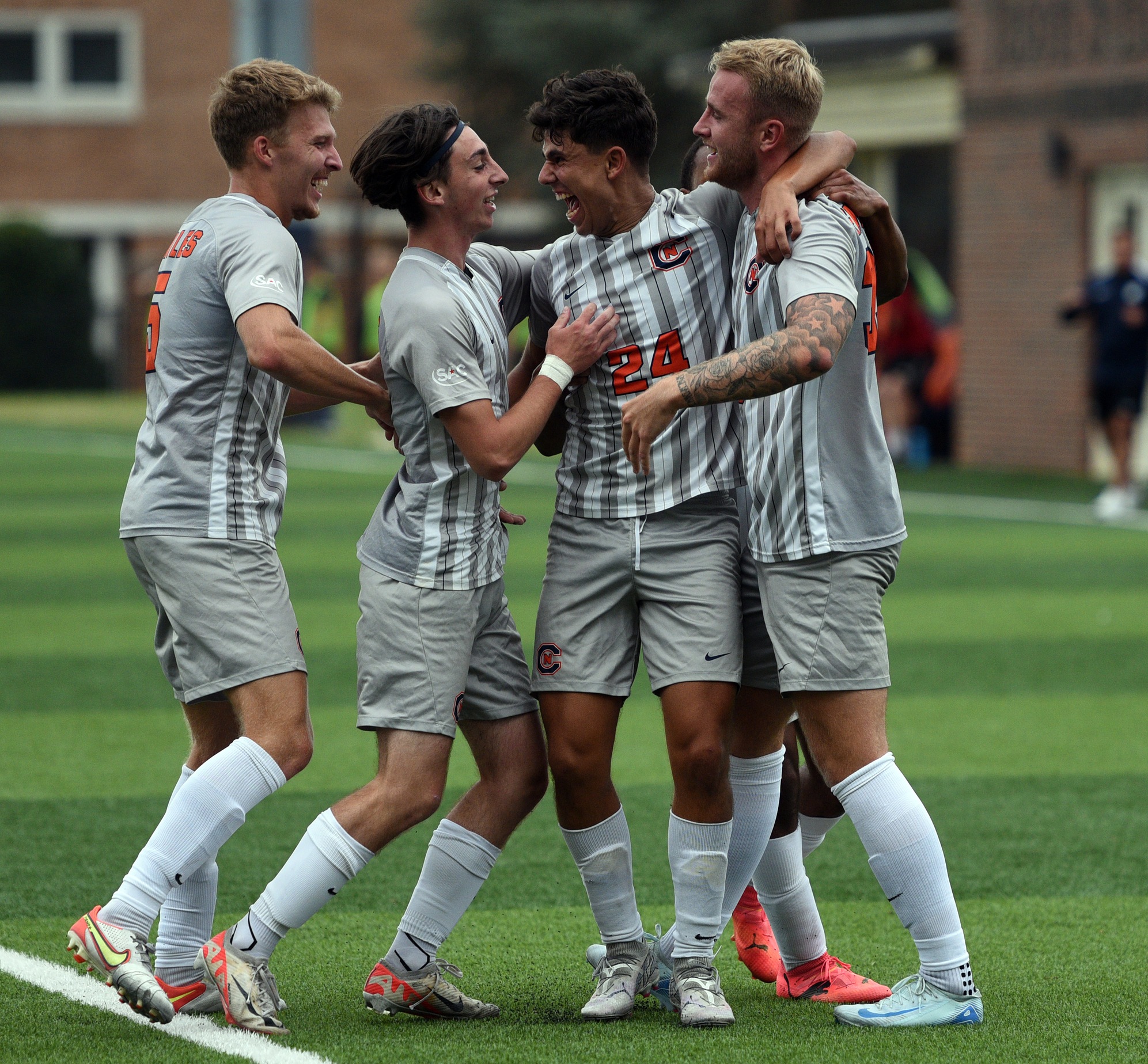 Trio of goal scorers get C-N past Wasps for first SAC victory