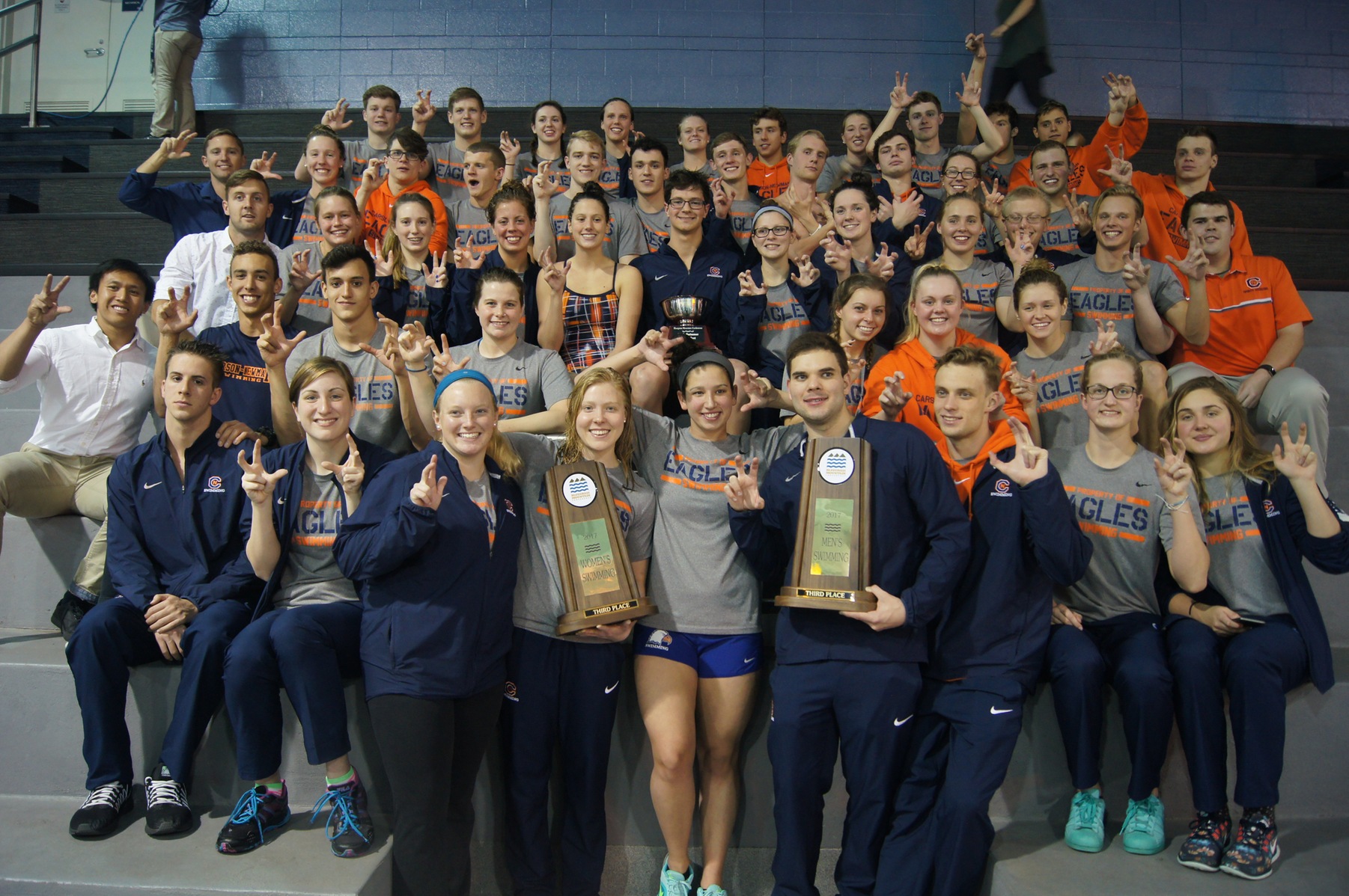 Both swim programs grab Scholar All-America Status from CSCAA