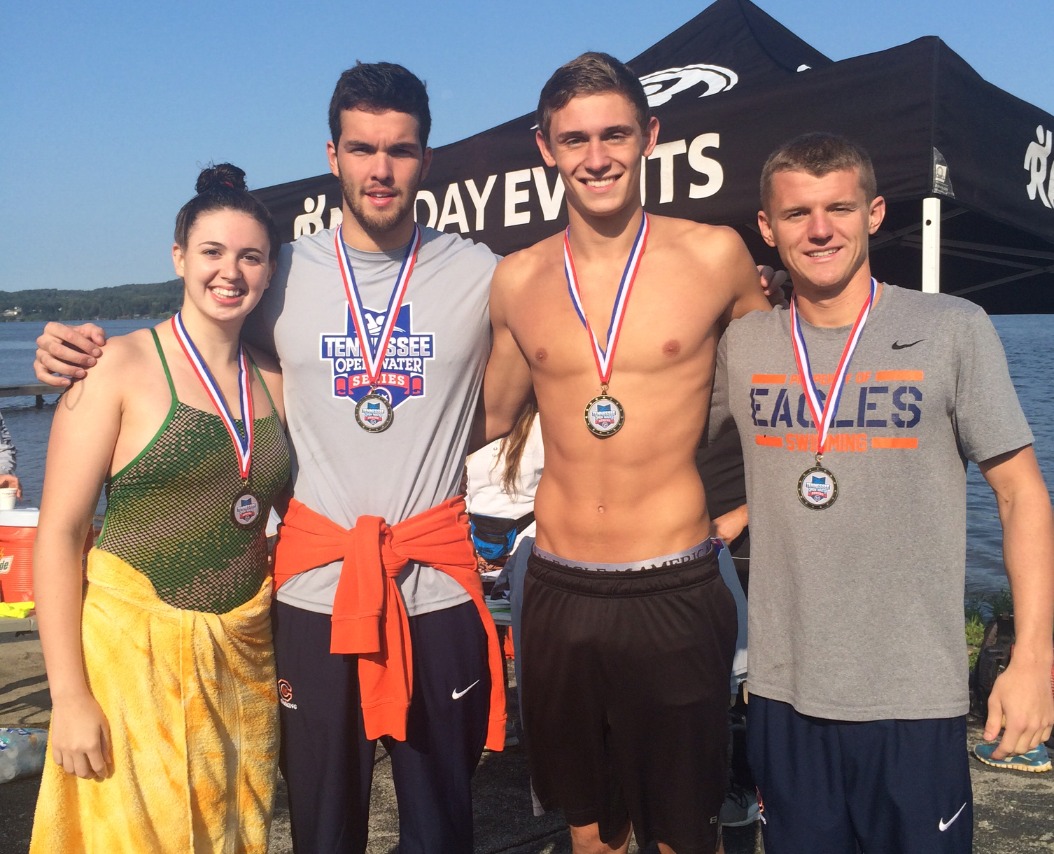 Figueiredo, Zipperer place first in Knoxville Open Water Race