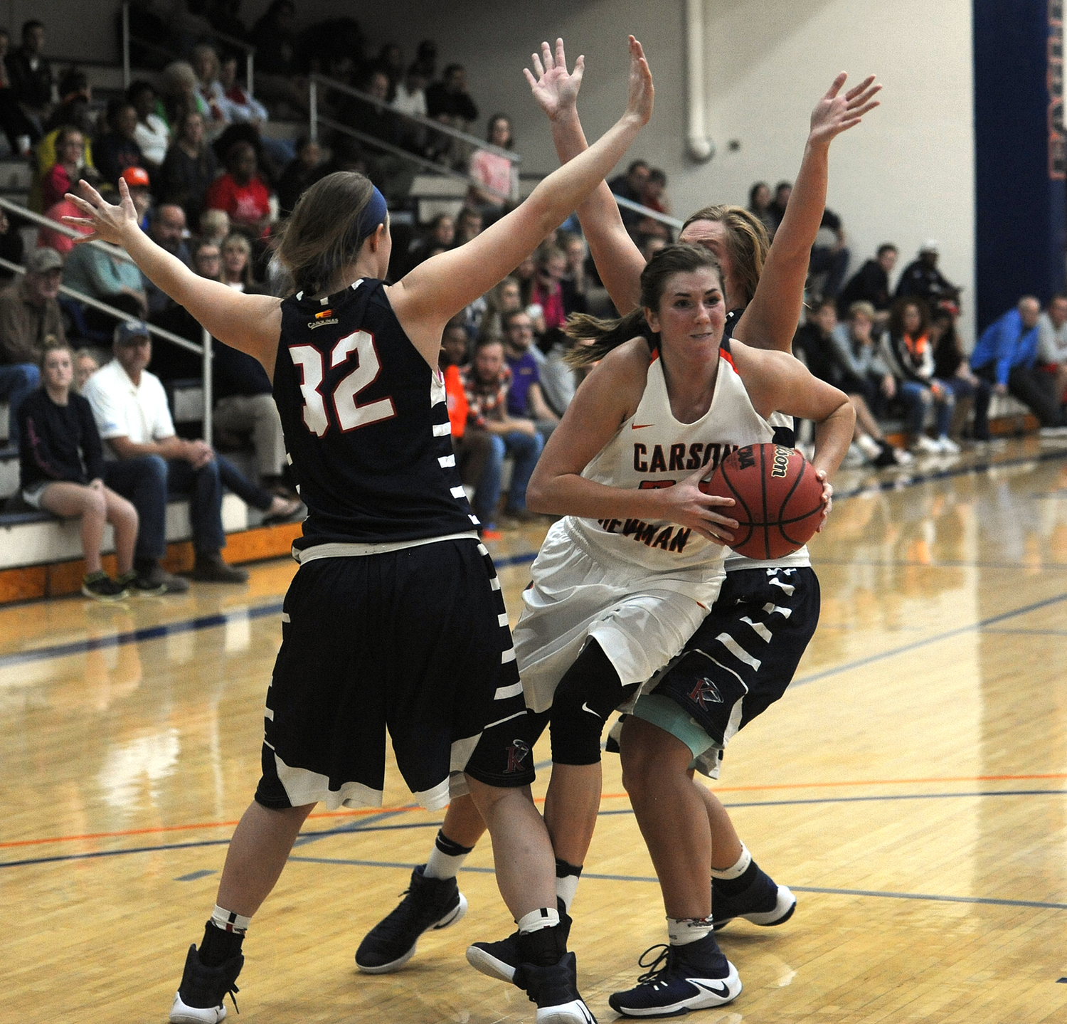 Program record 15 three-pointers pace C-N in rout of King