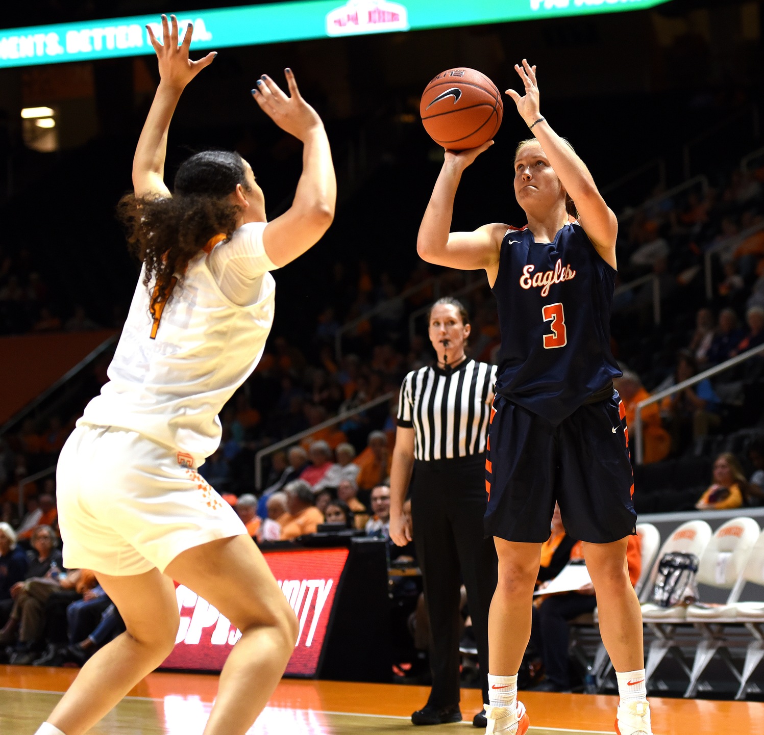Terrific trio paces No. 3 C-N in victory over Bobcats