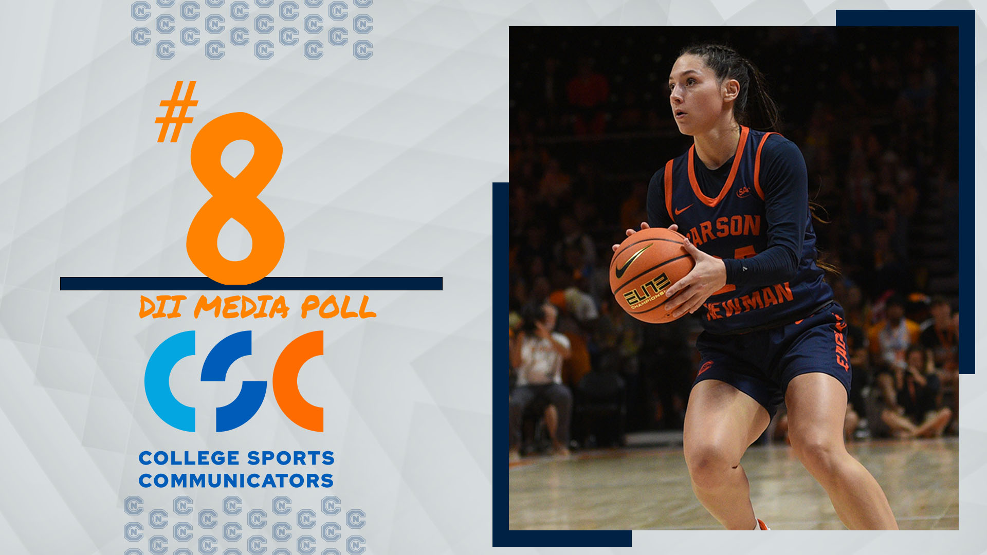DII CSC ranks Lady Eagles #8 in media poll