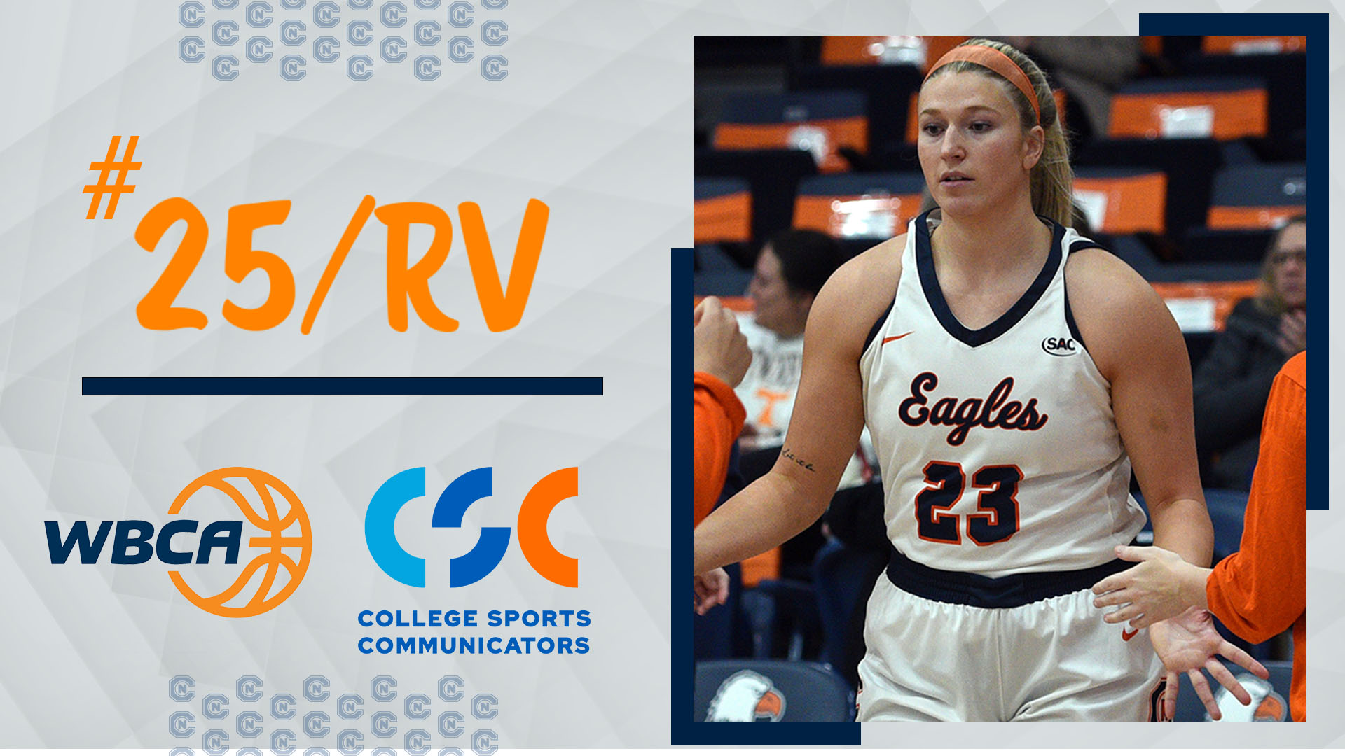 Lady Eagles remain 25th in WBCA poll