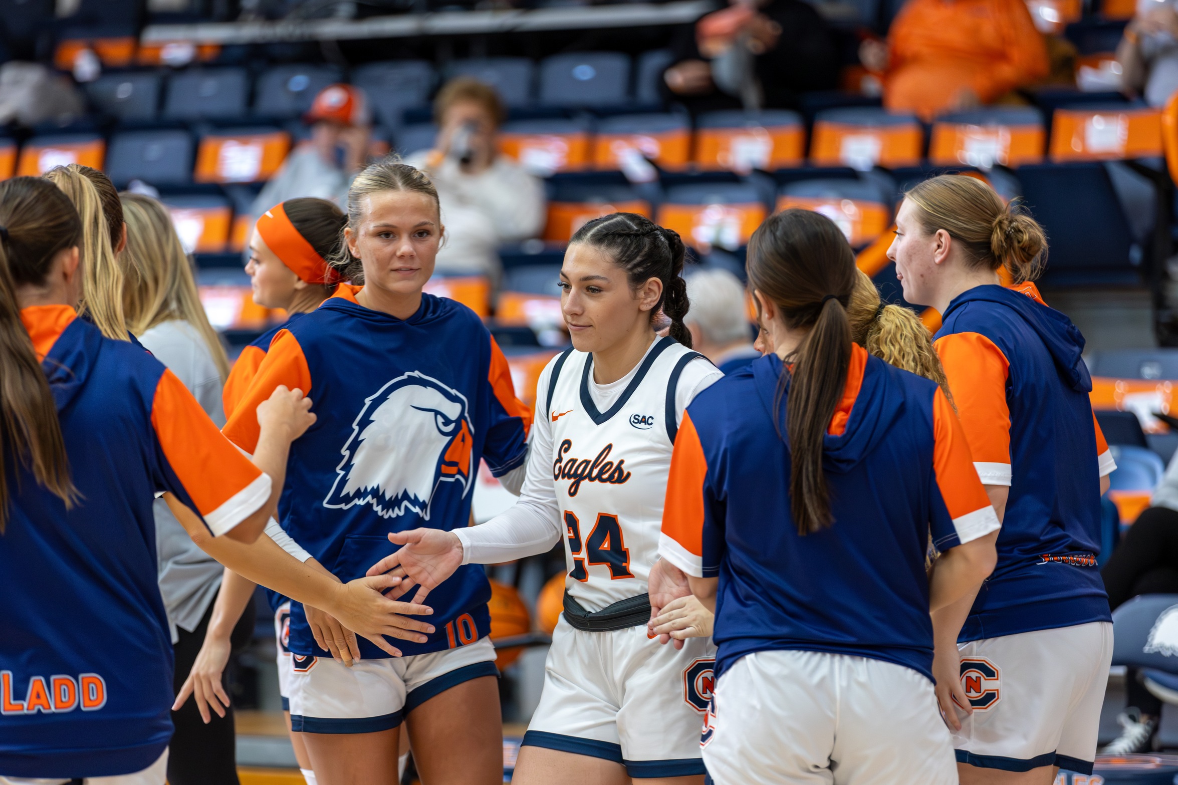 No. 11/6 Lady Eagles back at home to host Saints