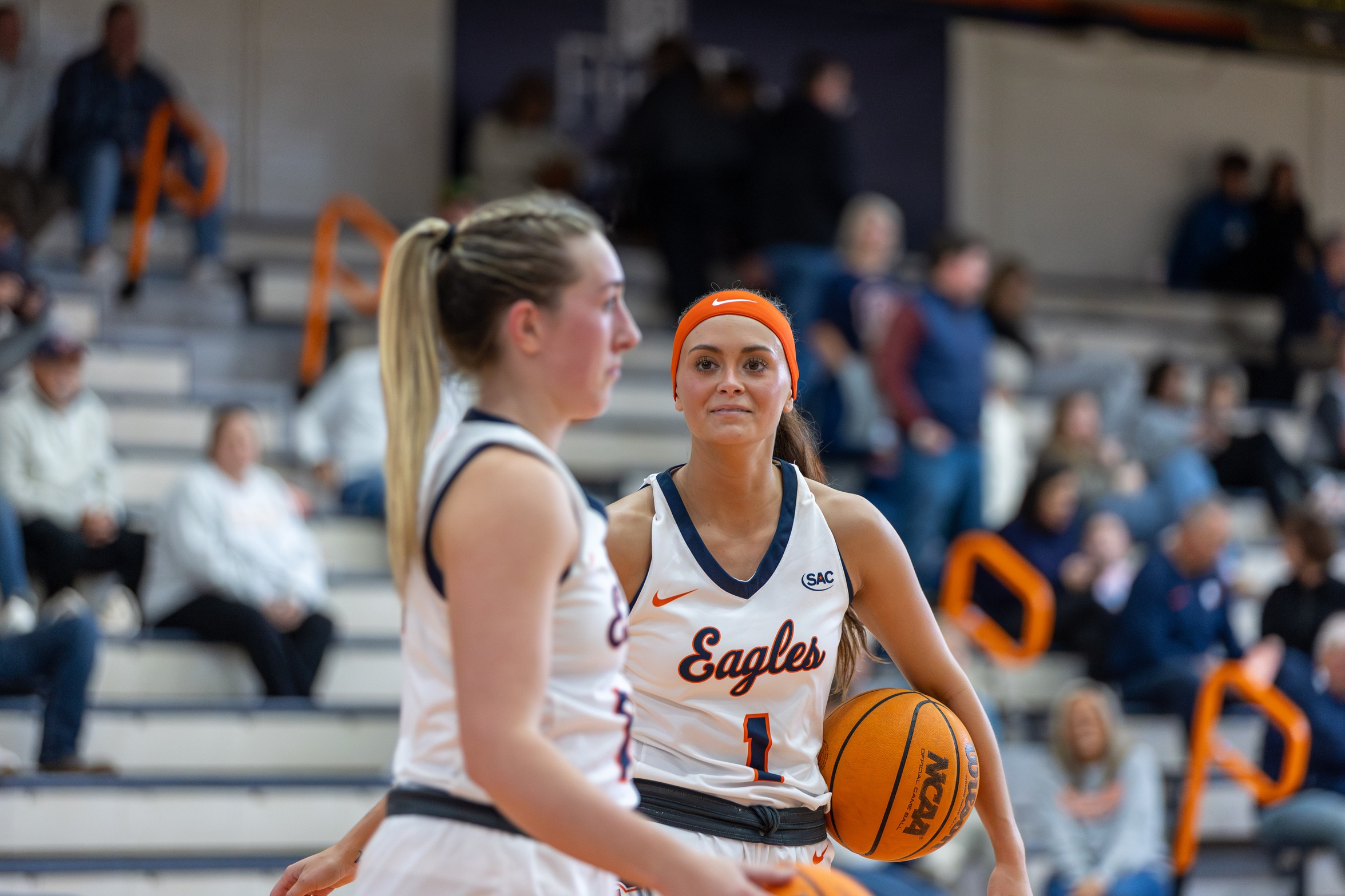 Lady Eagles play host to #13 Coker for Senior Day