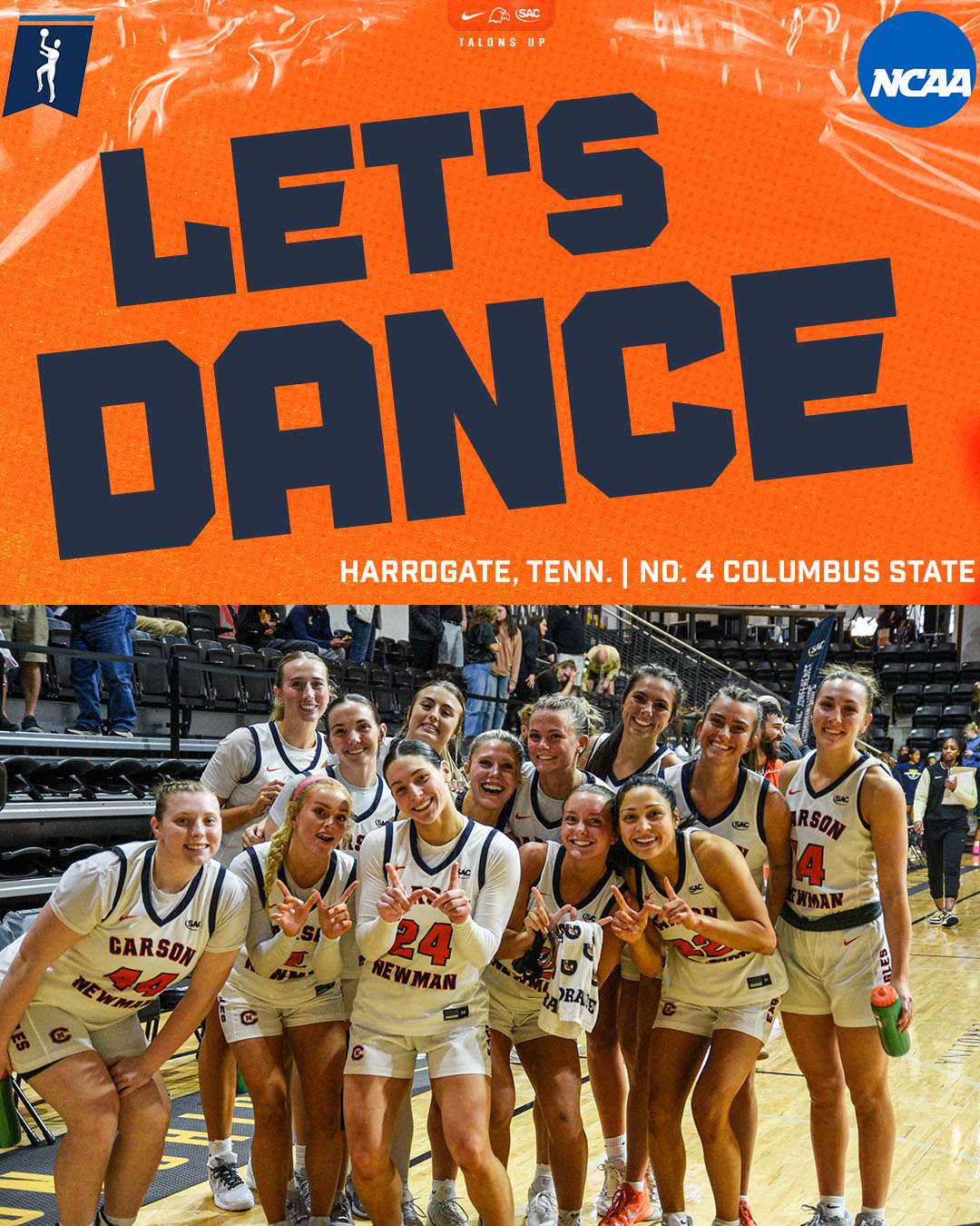 DANCING AGAIN! Lady Eagles capture NCAA Tournament bid as the number five seed