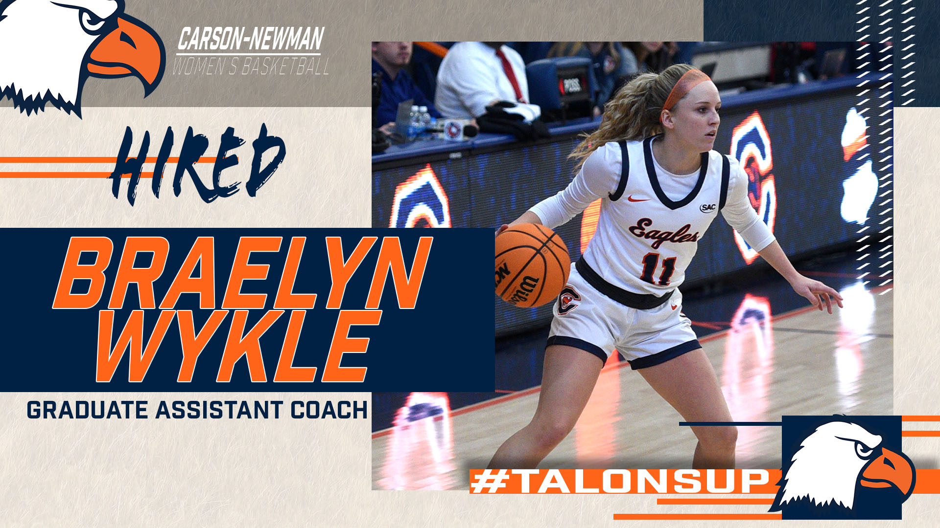 Mincey welcomes back Wykle as graduate assistant coach