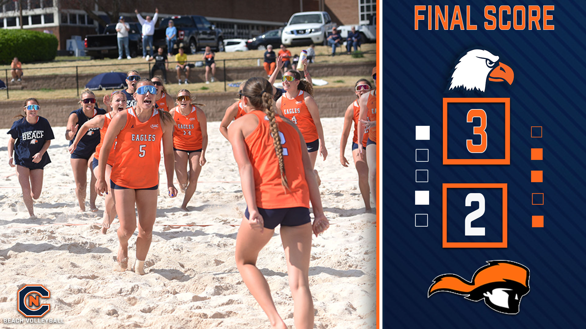 Eagles Win Thriller Over Tusculum