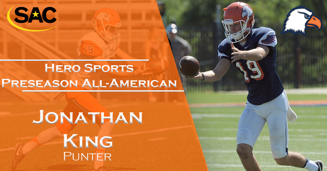 King earns preseason All-America honors from Hero Sports