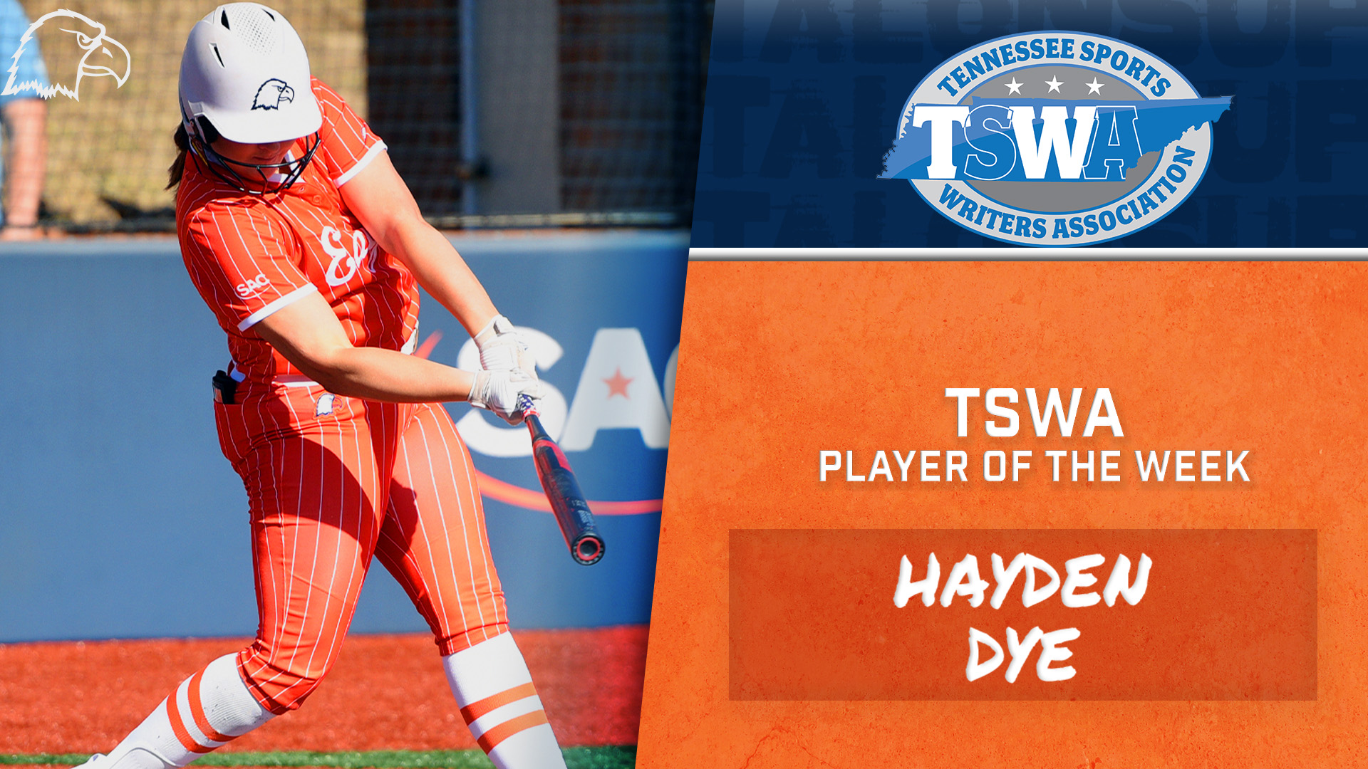 C-N's Dye Tabbed TSWA Player of the Week