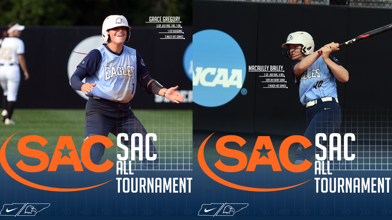 Gregory and Bailey named to the SAC All-Tournament Team