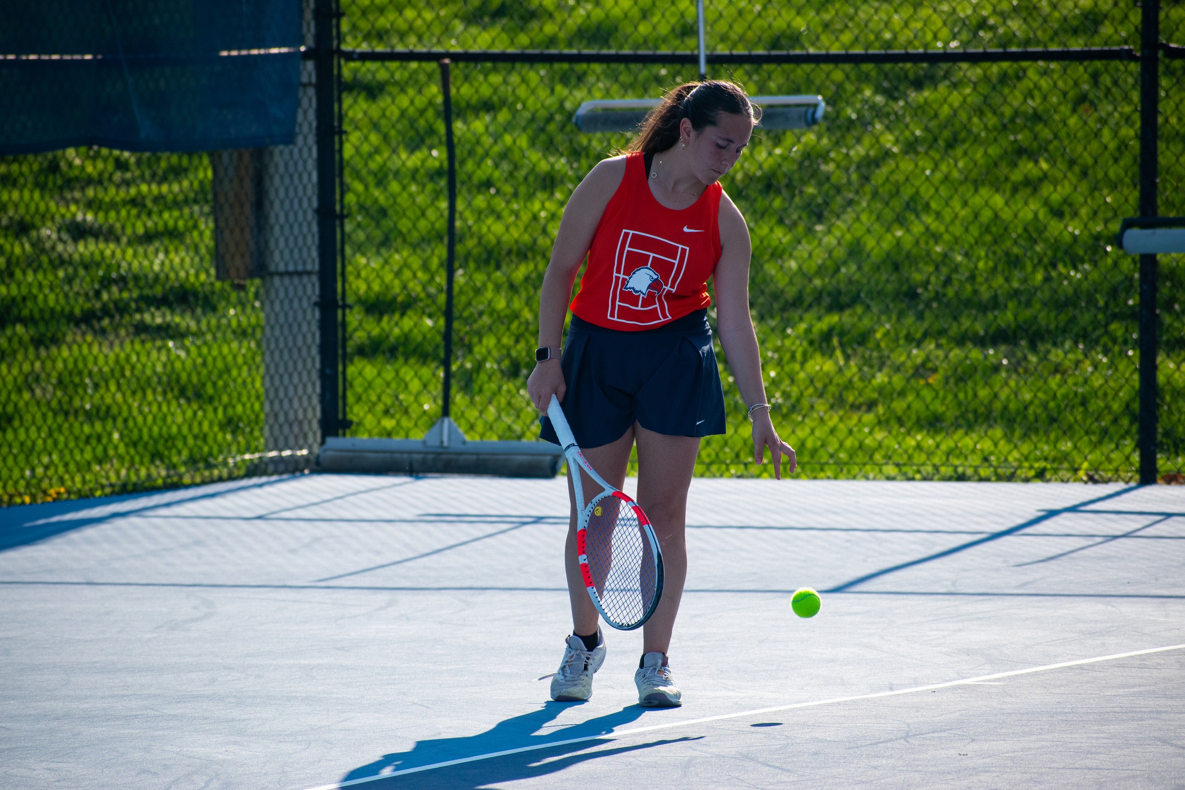Tough fight from Women&rsquo;s Tennis just fall shy of #9 Wingate