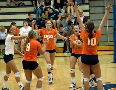 Volleyball eyes season sweep of Mars Hill