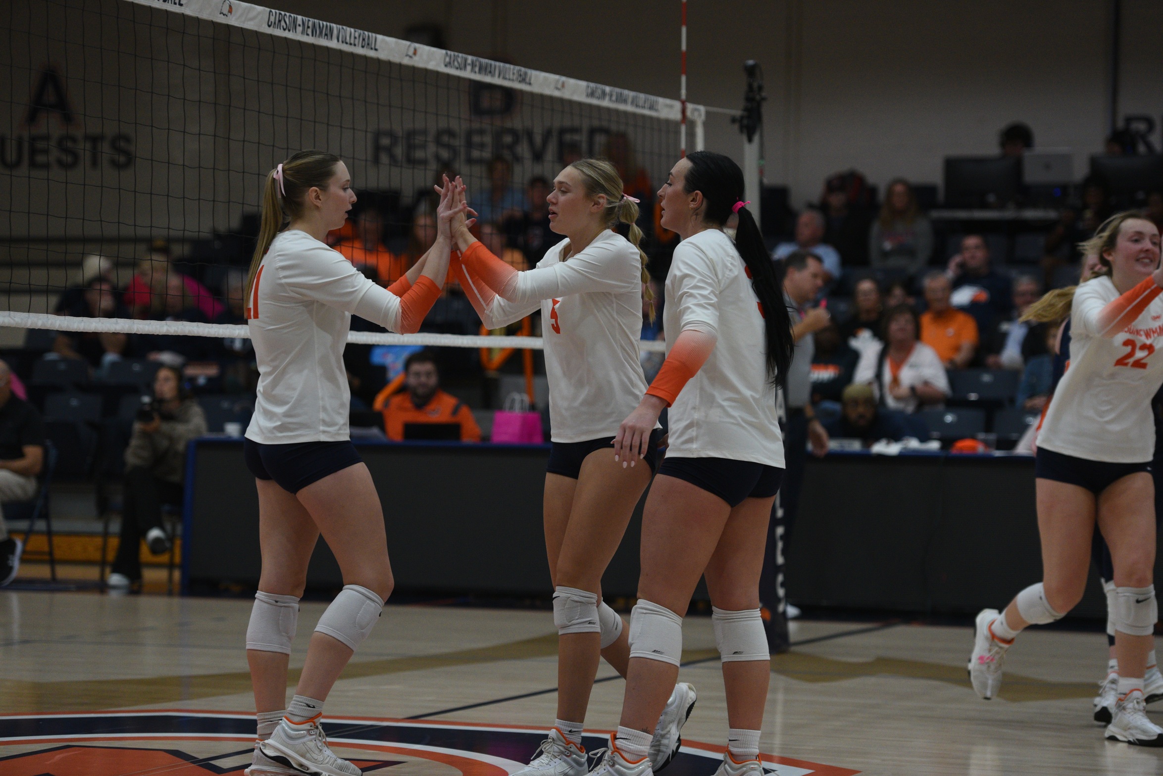 Volleyball Sweeps E&H on Senior Night