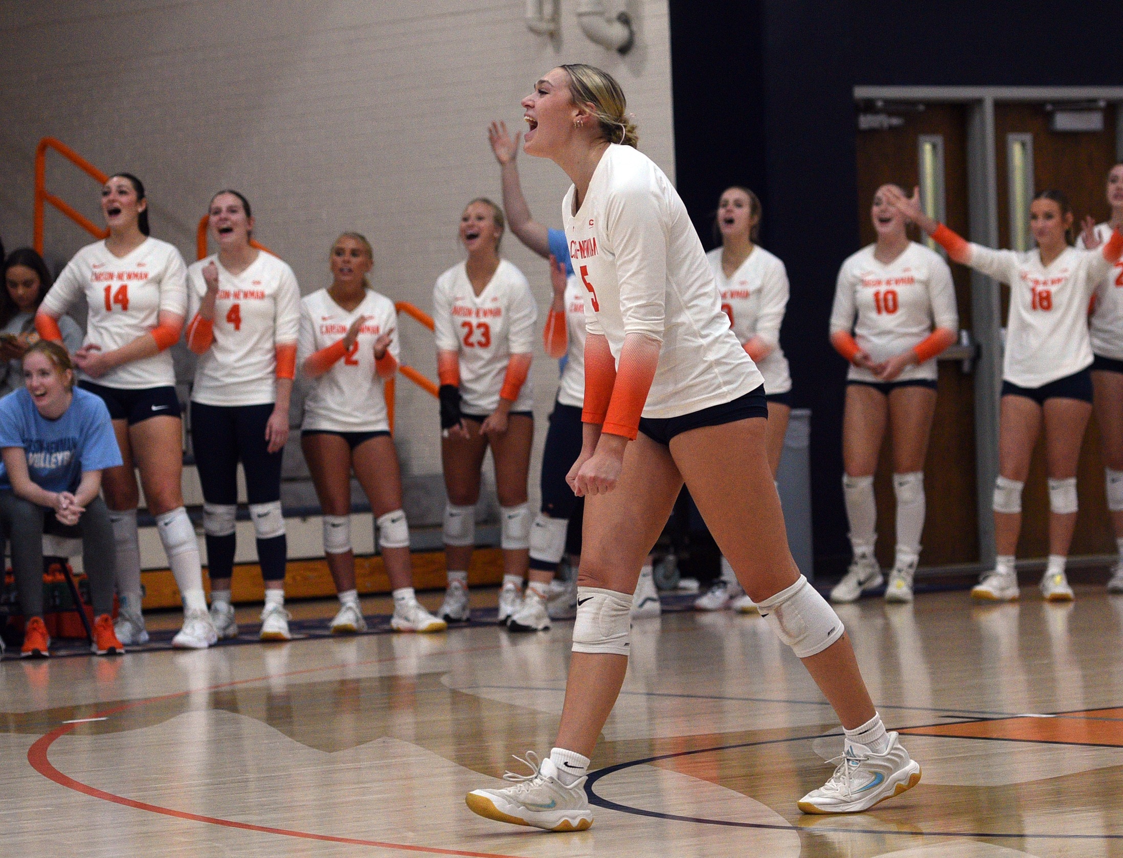 Emerson Ahsmuhs collects all-region honors for both the D2CCA and AVCA